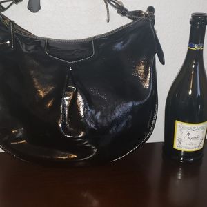 Dooney Patent leather hobo bag
